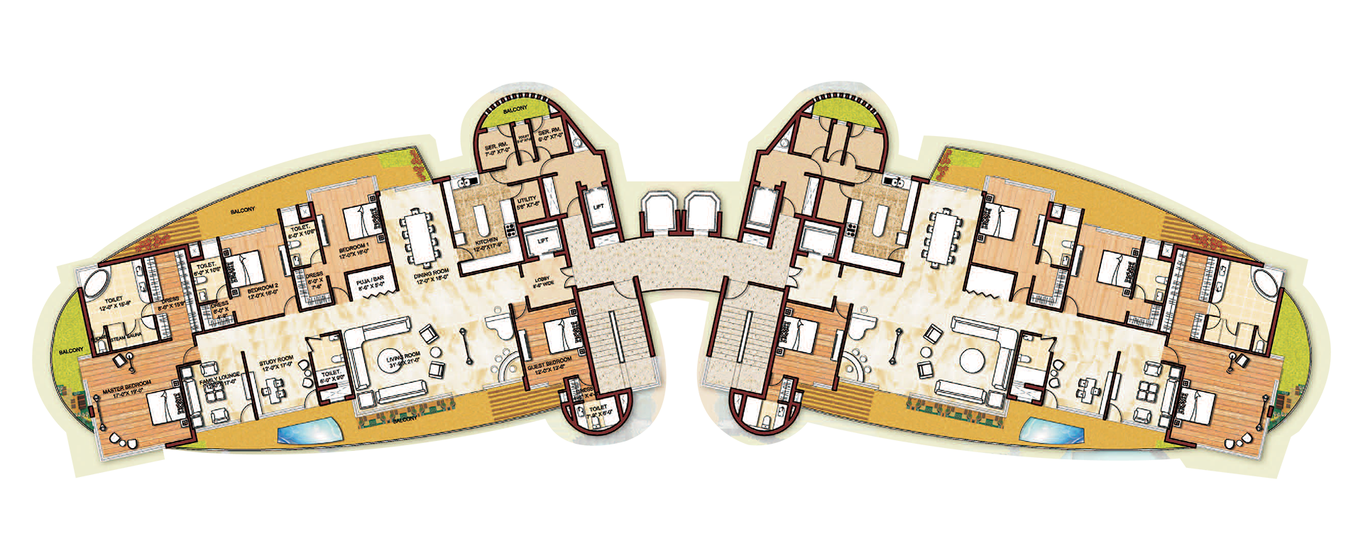 krrish provence estate floor plan